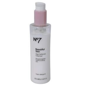 No 7 Beautiful Skin Age Defence Cleanser Hypo Allergenic 6.7 oz. Anti-Aging